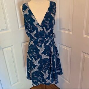 LA Soul Women’s teal wrap dress